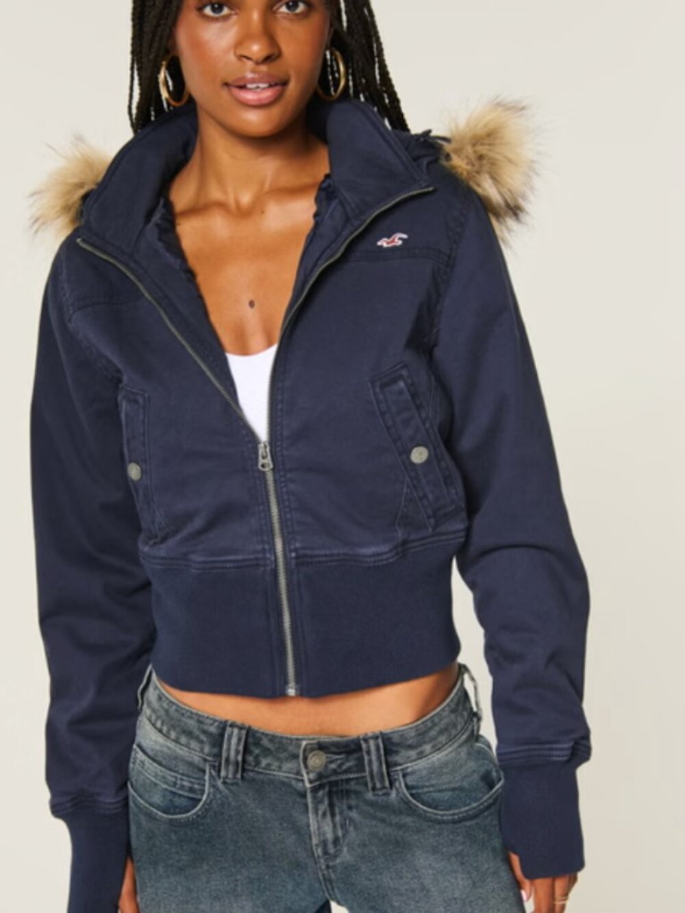 Hollister Peyton Twill Jacket